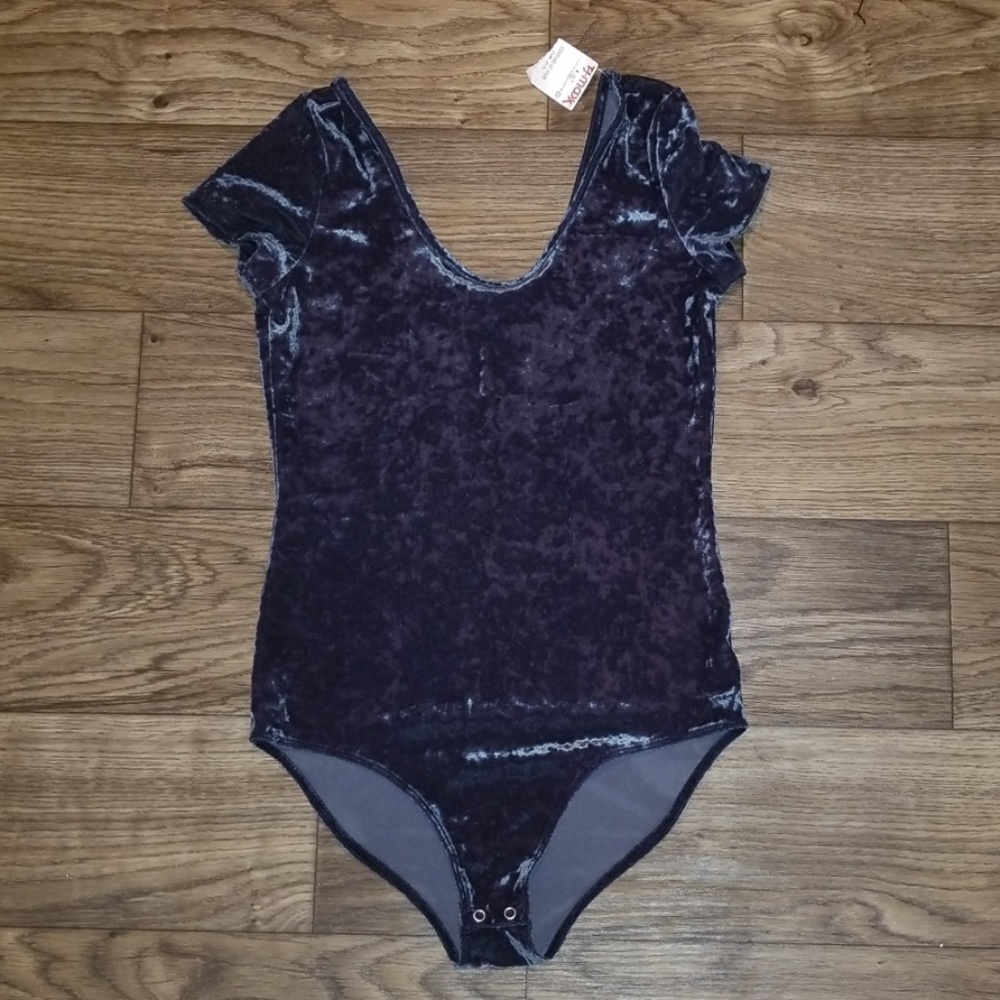 Velvet bodysuit